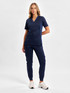 CST043LS Ladies Scrub Top