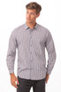 Modern Gingham Men's Long Sleeve Dress Shirt-