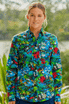 Women's Big Greasy Full Button Work Shirt