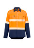 ZW470 L/S Hivis Shirt Segmented tape