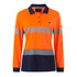 King Gee K44223 Long Sleeve Womens Hi-Vis Segmented Tape Polo - Territory Uniforms