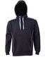 FL19 Adult's Kangaroo Pocket Contrast Hoodie