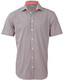 M7330S Men's Gingham Check S/S Shirt