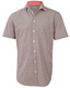 M7330S Men's Gingham Check S/S Shirt