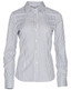 M8310L Women's Sateen Stripe L/S Shirt