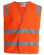 SW43 Hi Vis Safety Vest With Shoulder Reflective Tapes