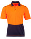 SW81 Unisex Hi-Vis Bamboo Charcoal S/S Polo