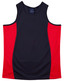 TS19 Men's cooldry contrast mesh singlet