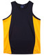 TS19 Men's cooldry contrast mesh singlet