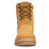55-385-Steel Cap-Zip Side/Lace Up Boot-Hi Leg