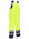 BAB6452T-Taped Hi Vis Freezer Bib & Brace Coverall