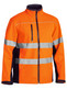 BJ6059T-Taped Hi Vis Soft Shell Jacket