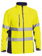 BJ6059T-Taped Hi Vis Soft Shell Jacket