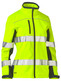 BJL6059T-Women's Taped Two Tone Hi Vis Soft Shell Jacket