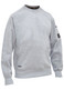 BK6723-Work Fleece Crew Neck Jumper