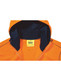 BK6819-Hi Vis Zip Front Fleece Hoodie