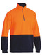 BK6889-Hi Vis Polar fleece Zip Pullover
