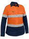 BL6390T-Industrial Women's Taped Hi Vis Cool Lightweight Vented Shirt