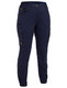 BPCL6237-Womens Flx & Move Elastic Waist Cargo Cuffed Pants
