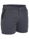 BSH1339-Flx & Move Elastic Waist Stretch Short Shorts