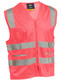 BV0341T-Taped Hi Vis Safety Zip Vest