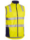 BV0348T-Taped Hi Vis Soft Shell Vest