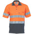 HiVis Two Tone Cotton Back Polos with CSR R/Tape - Short Sleeve