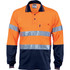 HiVis Two Tone Cotton Back Polos with CSR R/Tape - L/S