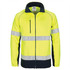 HiVis Two Tone Full Zip Fleecy Sweatshirt CSR R/Tape