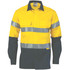 HiVis Cool-Breeze Cotton Shirt with 3M 8906 R/Tape - Long Sleeve