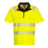 DX412 DX4 Hi-Vis Zip Polo Shirt S/S