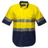 MA102 Hi-Vis Two Tone Regular Weight Short Sleeve Shirt with Tape