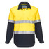 MC101 Hobart Hi-Vis Contrast 1/2 Button Shirt L/S