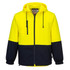 MH317 Hi-Vis Water Repellent Contrast Zipped Class D Hoodie