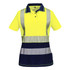 ML210 Hi-Vis Womens Cotton Comfort Contrast Polo Shirt S/S
