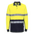 MP413 Hi-Vis Class D/N Cotton Comfort Contrast Polo Shirt L/S