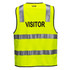 MZ106 Hi-Vis Zipped Visitor Vest