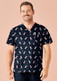 CST152MS Mens Easter Scrub Tops