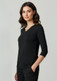 K819LT 3/4 Sleeve T Top