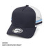 AH456-Striped Trucker Cap