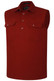 RM700CF Pilbara Men's Closed Front Sleeveless Shirt