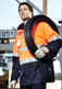 ZJ357 Mens Hi Vis Rain Jacket