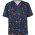 CATRFW-UNDER THE SEA S/S Unisex Scrub Top