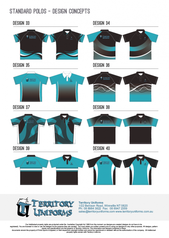 Sublimated polo design concept, sample 05