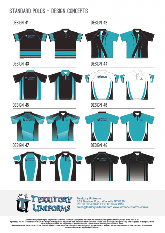 Sublimated polo design concept, sample 06