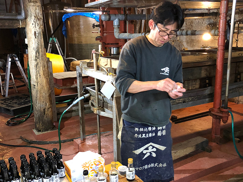 Tsuru Bishio Aged Soy Sauce by Yasuo Yamamoto Vallebona Limited