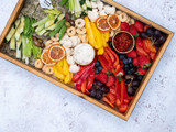 Vegetables, Pate` Sharing Board