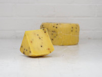 Saffron and Peppercorn Pecorino 200g