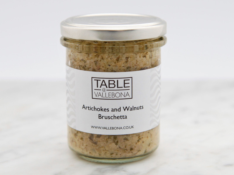 Artichoke and Walnut Bruschetta
