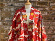 Red Haori  Kimono